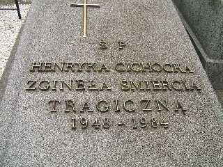 Henryka Cichocka 1948 Płock - Grobonet - Wyszukiwarka osób pochowanych