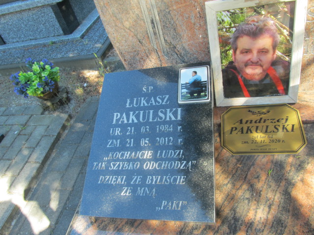 Łukasz Pakulski 1984 Płock - Grobonet - Wyszukiwarka osób pochowanych