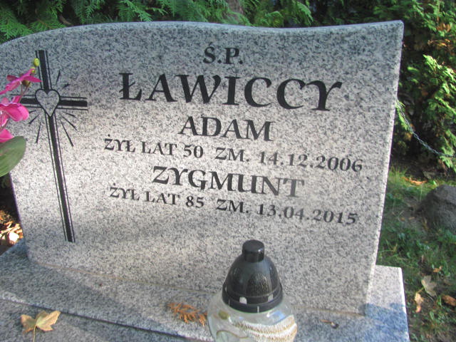 Adam Ławicki 1956 Płock - Grobonet - Wyszukiwarka osób pochowanych
