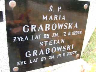 Grób Stefan Grabowski