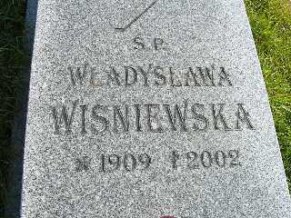 Grób Władysława Wiśniewska
