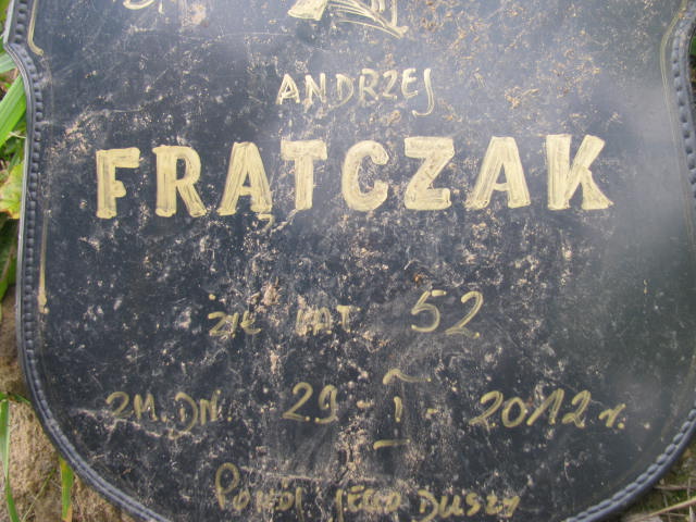 Andrzej Frątczak 1960 Płock - Grobonet - Wyszukiwarka osób pochowanych