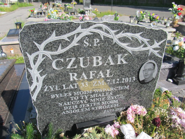 Rafał Czubak 1980 Płock - Grobonet - Wyszukiwarka osób pochowanych