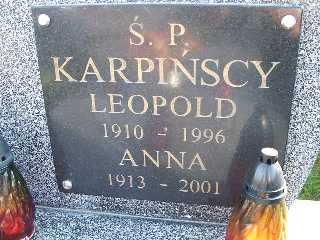 Grób Anna Karpińska