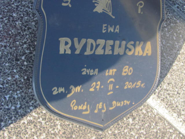 Ewa Rydzewska 1935 Płock - Grobonet - Wyszukiwarka osób pochowanych