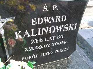 Edward Kalinowski 1945 Płock - Grobonet - Wyszukiwarka osób pochowanych