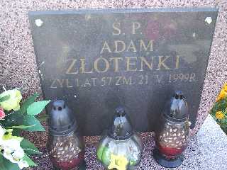 Adam Złoteńki Płock - Grobonet - Wyszukiwarka osób pochowanych