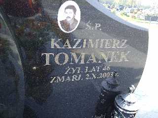 Kazimierz Tomanek 1957 Płock - Grobonet - Wyszukiwarka osób pochowanych