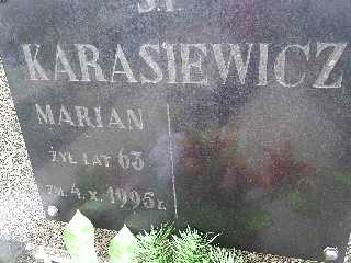 Grób Aldona Karasiewicz
