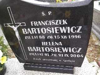 Helena Bartosiewicz 1913 Płock - Grobonet - Wyszukiwarka osób pochowanych
