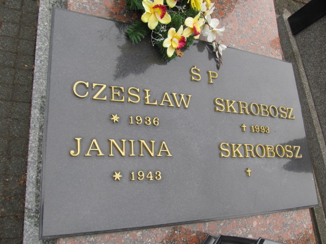Janina Skrobosz 1943 Płock - Grobonet - Wyszukiwarka osób pochowanych