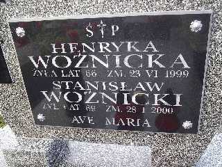 Henryka Aleksandra Woźnicka Płock - Grobonet - Wyszukiwarka osób pochowanych
