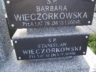 Stanisław Wieczorkowski Płock - Grobonet - Wyszukiwarka osób pochowanych