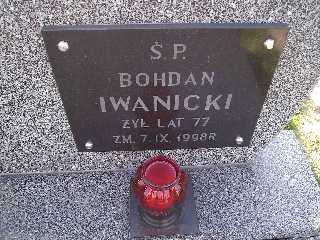 Bogdan Iwanicki Płock - Grobonet - Wyszukiwarka osób pochowanych