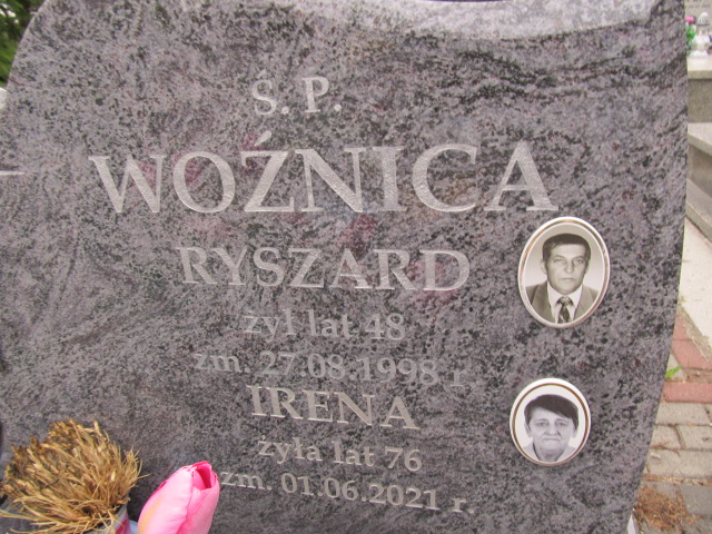Irena Woźnica 1945 Płock - Grobonet - Wyszukiwarka osób pochowanych