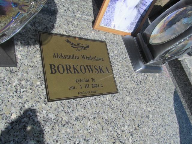 Aleksandra Borkowska Płock - Grobonet - Wyszukiwarka osób pochowanych