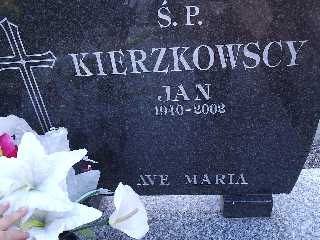 Jan Kierzkowski 1940 Płock - Grobonet - Wyszukiwarka osób pochowanych