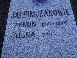 Grób Alina Jachimczak