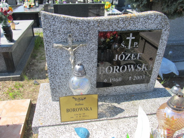 Halina Borowska 1955 Płock - Grobonet - Wyszukiwarka osób pochowanych