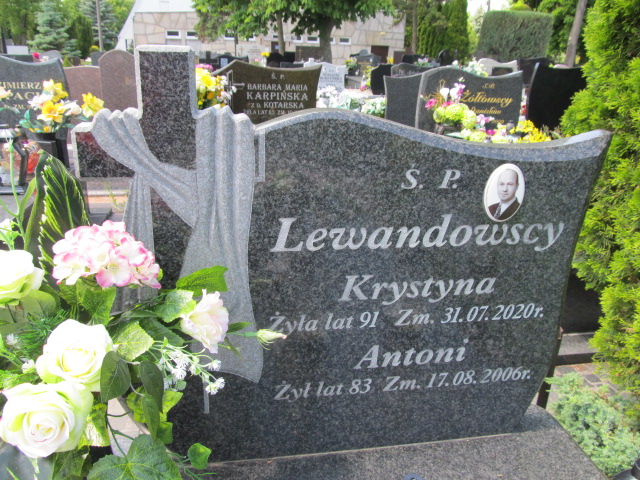 Grób Antoni Lewandowski