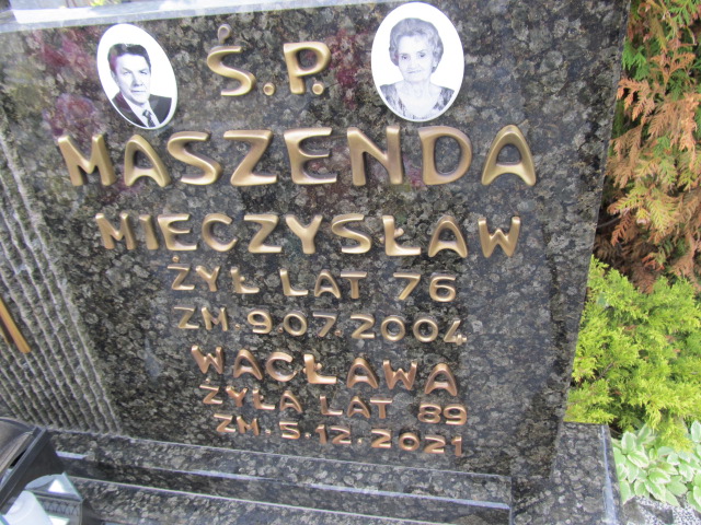 Mieczysław Maszenda 1928 Płock - Grobonet - Wyszukiwarka osób pochowanych