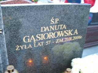 Grób Bolesław Gąsiorowski