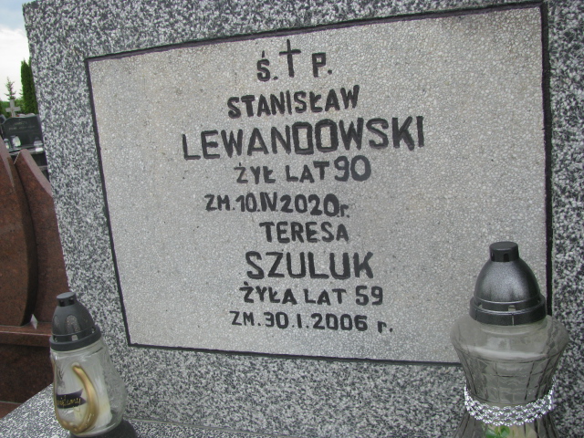 Grób Teresa Szuluk