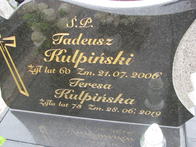 Grób Tadeusz Kulpiński