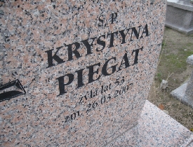Grób Krystyna Piegat
