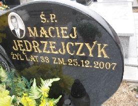 Maciej Jędrzejczyk 1974 Płock - Grobonet - Wyszukiwarka osób pochowanych