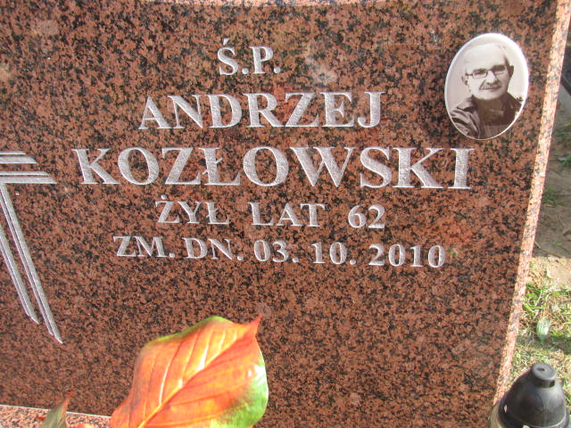Grób Andrzej Kozłowski