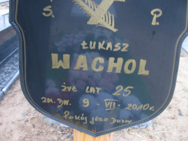 Łukasz Wachol 1985 Płock - Grobonet - Wyszukiwarka osób pochowanych