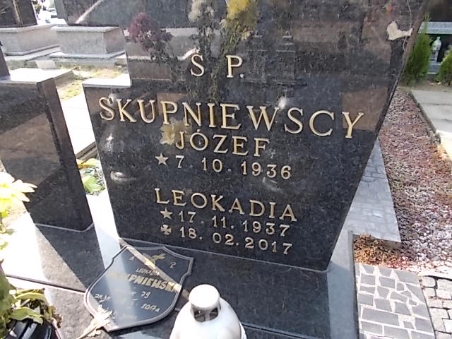 Józef Skupniewski  1936 Płock - Grobonet - Wyszukiwarka osób pochowanych