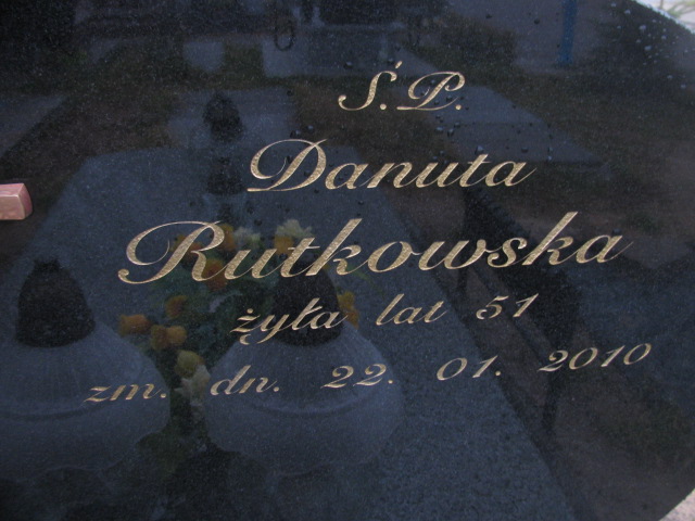 Grób Halina Danuta Rutkowska