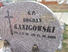 Bogdan Kanigowski 1949 Płock - Grobonet - Wyszukiwarka osób pochowanych