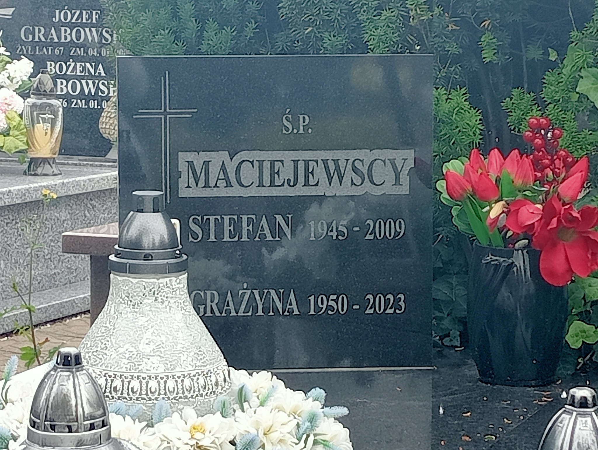 Grażyna Maciejewska 1950 Płock - Grobonet - Wyszukiwarka osób pochowanych