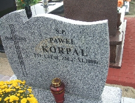 Paweł Korpal 1960 Płock - Grobonet - Wyszukiwarka osób pochowanych