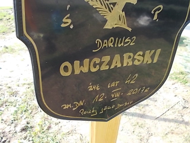 Dariusz Owczarski 1975 Płock - Grobonet - Wyszukiwarka osób pochowanych