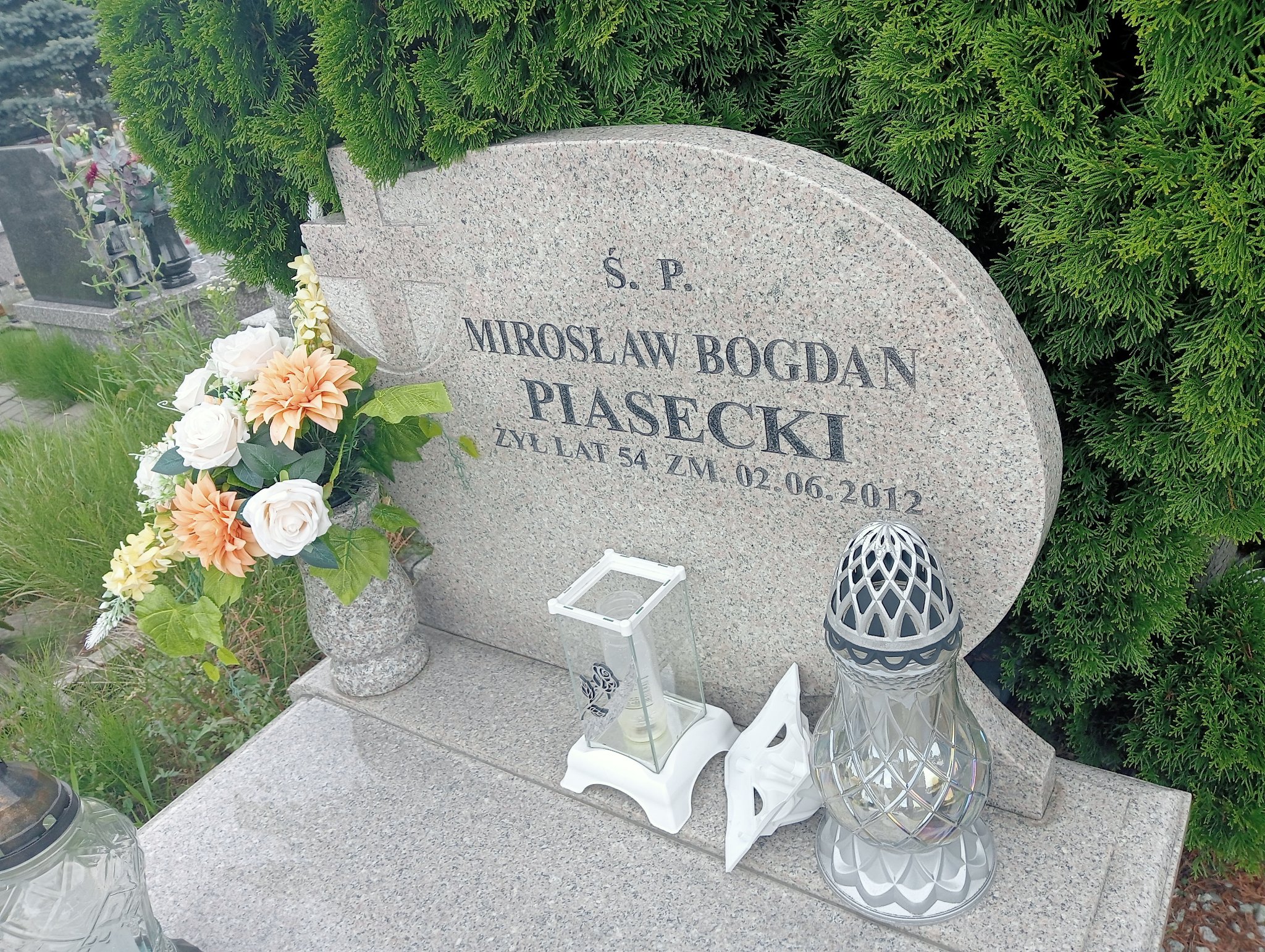 Grób Mirosław Bogdan Piasecki