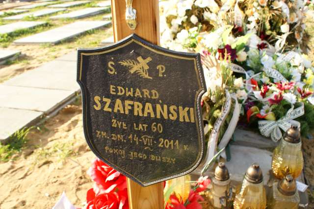 Grób Edward Szafrański