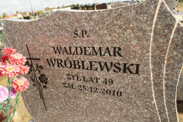 Waldemar Wróblewski 1961 Płock - Grobonet - Wyszukiwarka osób pochowanych
