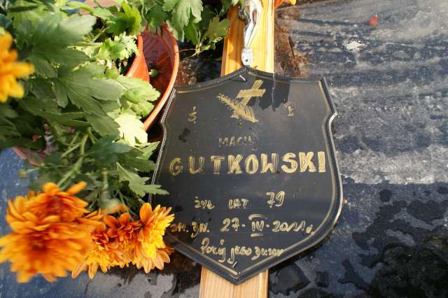 Grób Maciej Gutkowski