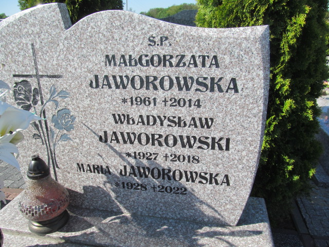 Grób Maria Magdalena Jaworowska