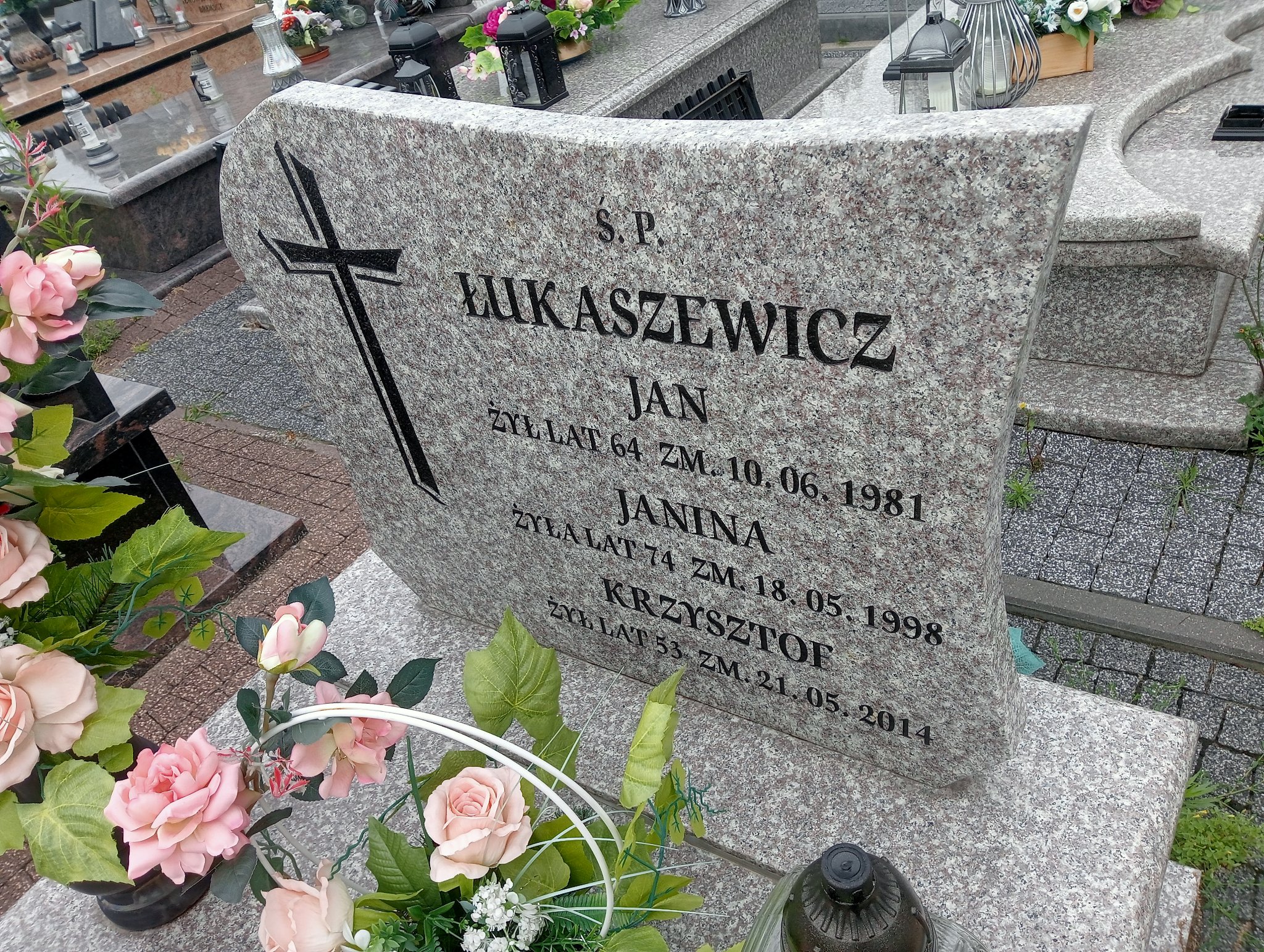 Krzysztof Łukaszewicz 1961 Płock - Grobonet - Wyszukiwarka osób pochowanych
