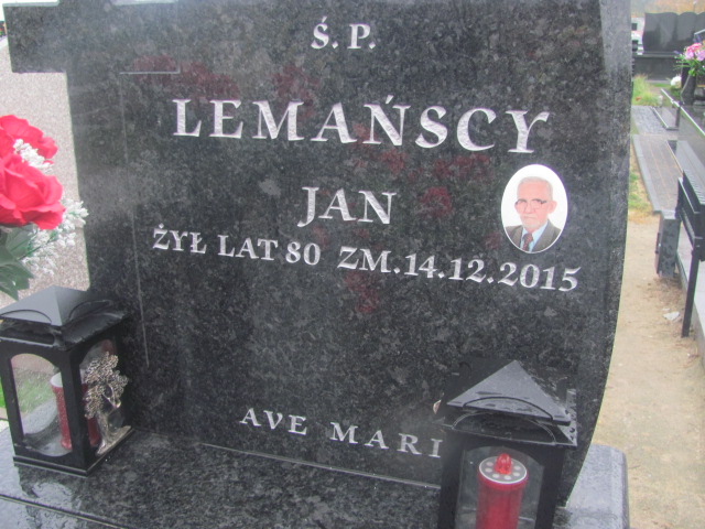 Jan Lemański 1935 Płock - Grobonet - Wyszukiwarka osób pochowanych