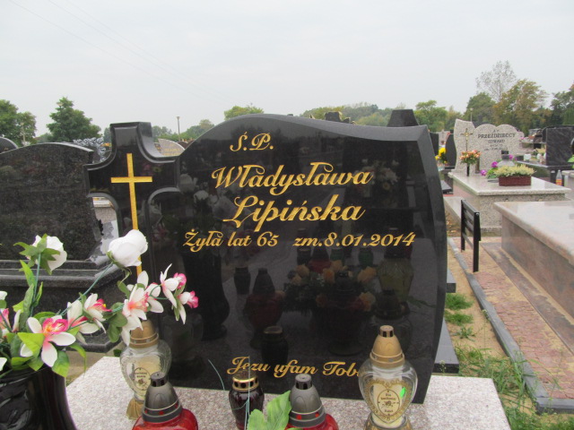 Władysława Krystyna Lipińska 1948 Płock - Grobonet - Wyszukiwarka osób pochowanych