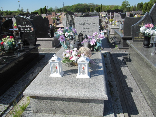 Grób Edward Daniel Krakowski