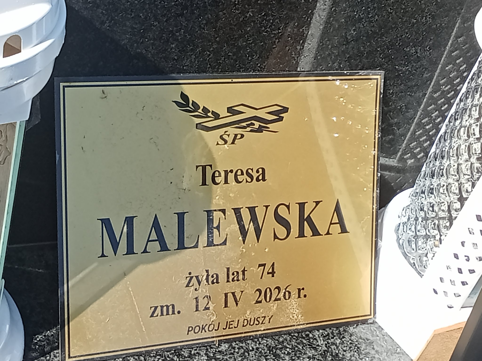 Grób Zbigniew Malewski