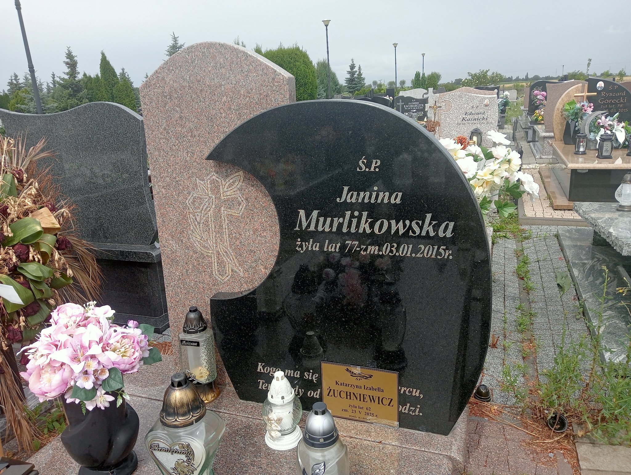 Izabella Żuchniewicz 1962 Płock - Grobonet - Wyszukiwarka osób pochowanych