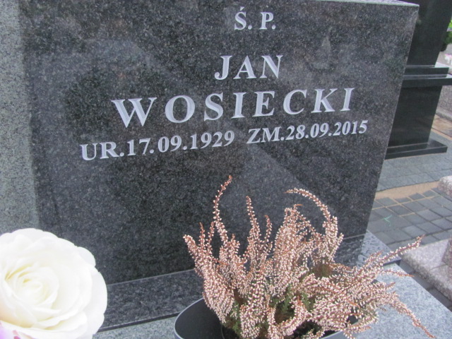 Jan Wosiecki 2015 Płock - Grobonet - Wyszukiwarka osób pochowanych